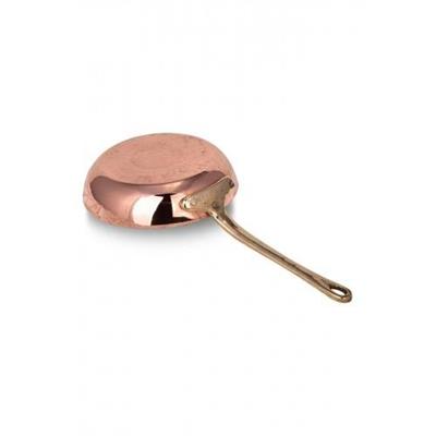 Turna Copper Şahika Pan 5 No 22 Cm Only Base Hand Forged Red Turna7568-1