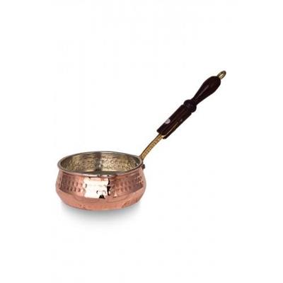 Turna Copper Salsa Sauce Bowl No 1 Wooden Handle Machine Forged Red Turna4806-1