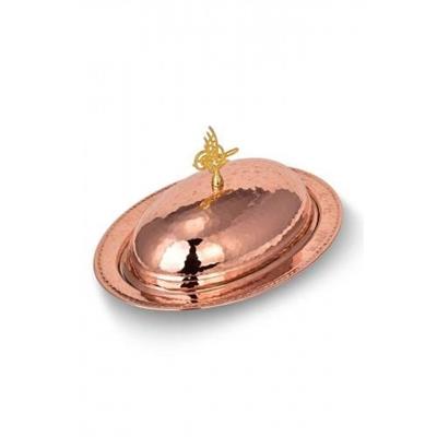 Turna Copper Sultanate Inflatable Cover Kayak Presentation Plate 30 Cm Hand Forged Red Turna4406-1