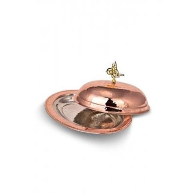 Turna Copper Sultanate Inflatable Cover Kayak Presentation Plate 30 Cm Hand Forged Red Turna4406-1