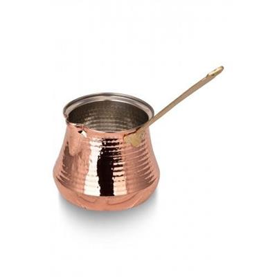 Turna Copper Milk Jug Coffee Pot No 3 Machine Forged Red Turna1243-1