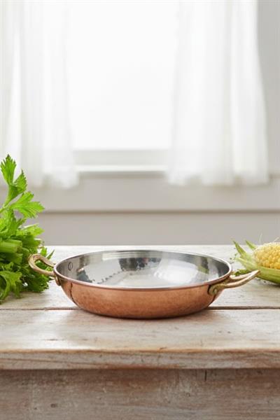 Turna Bakır Çelebi Tava 1 No 14 Cm El Dövme Kırmızı Turna7571-1