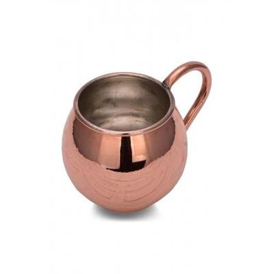 Turna Copper Terra Glass Plain 580 Ml Set of 2 Red Turna0453-21