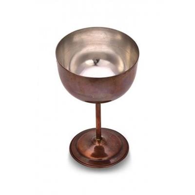 Turna Copper Vino Glass No 2 Plain 400 Ml Oxide Turna0457-3