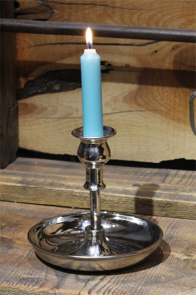 Turna Bakır Vintage Mumluk Düz Nikel Turna2610-2