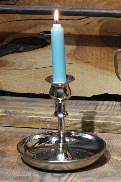 Turna Bakır Vintage Mumluk Düz Nikel Turna2610-2