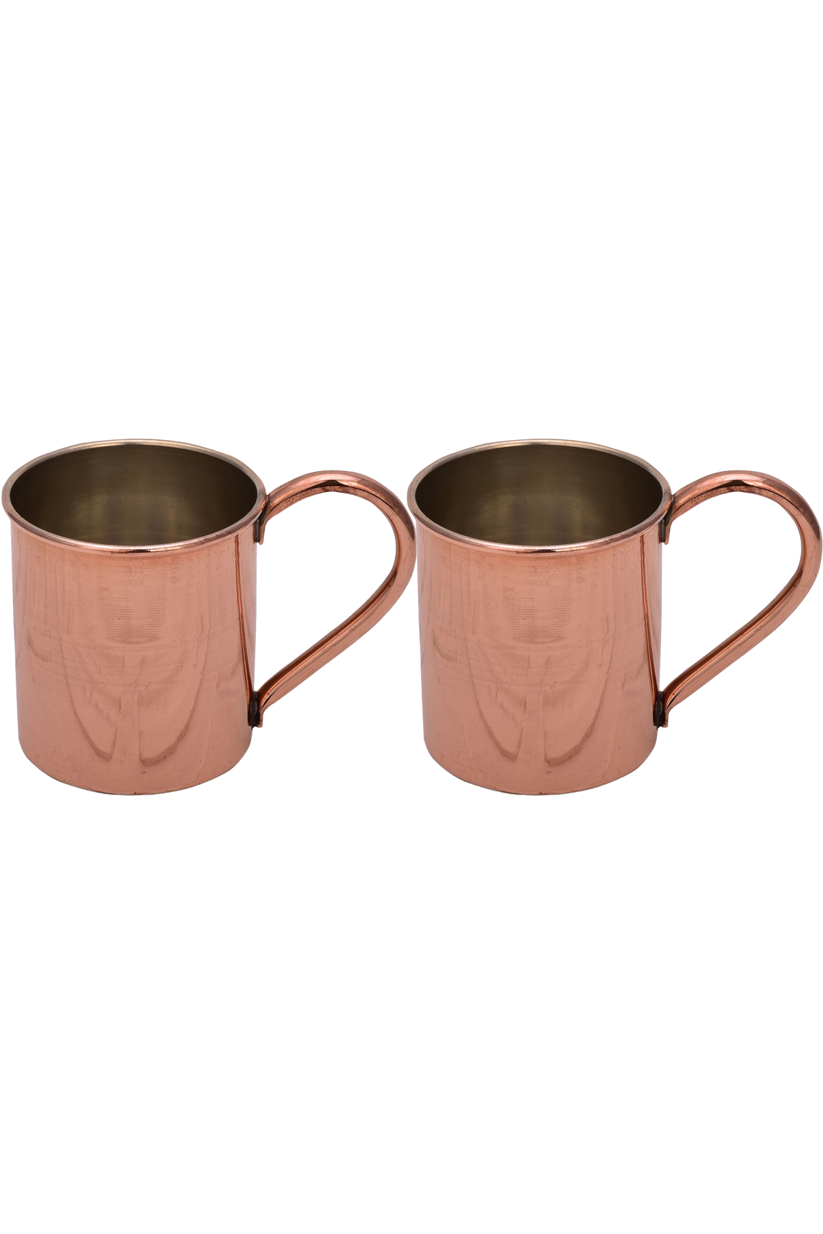 Turna Copper Cup 1 No Plain 330 Ml Set of 2 Red Turna0481-21