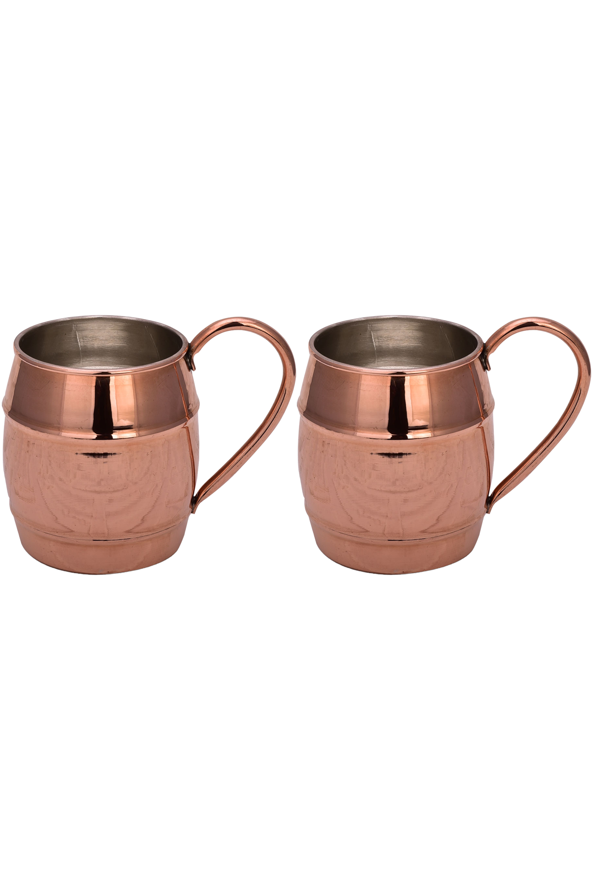 Turna Copper Grande Glass 1 No Plain 500 Ml Set of 2 Red Turna0498-21
