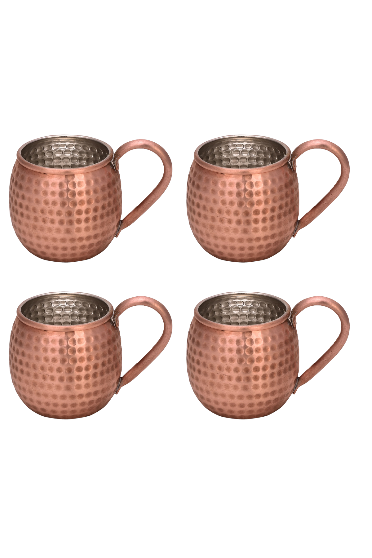 Turna Copper Luna Glass Straight 360 Ml Set of 4 Scotch Turna0454-44