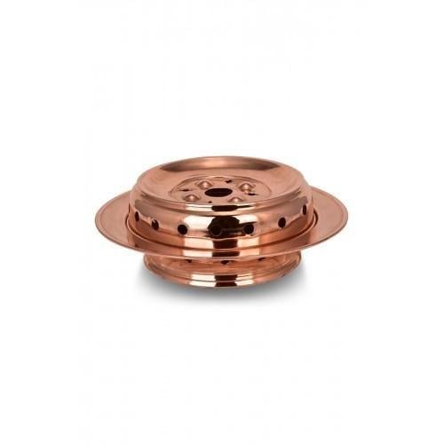 Turna Copper Turkish Stove Heater 25 Cm Flat Red Turna4202-1