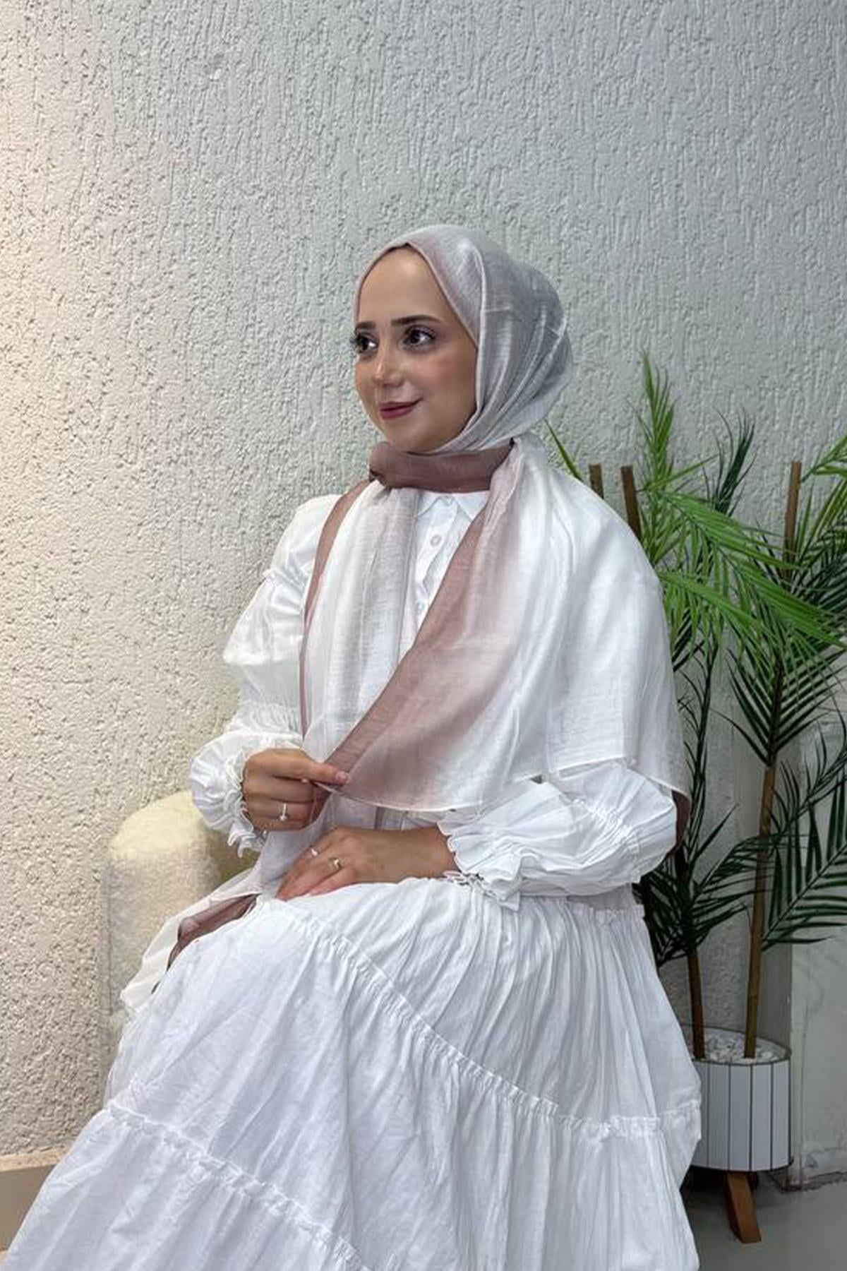 AR 3216 İPEKLİ DEGRADE ŞAL