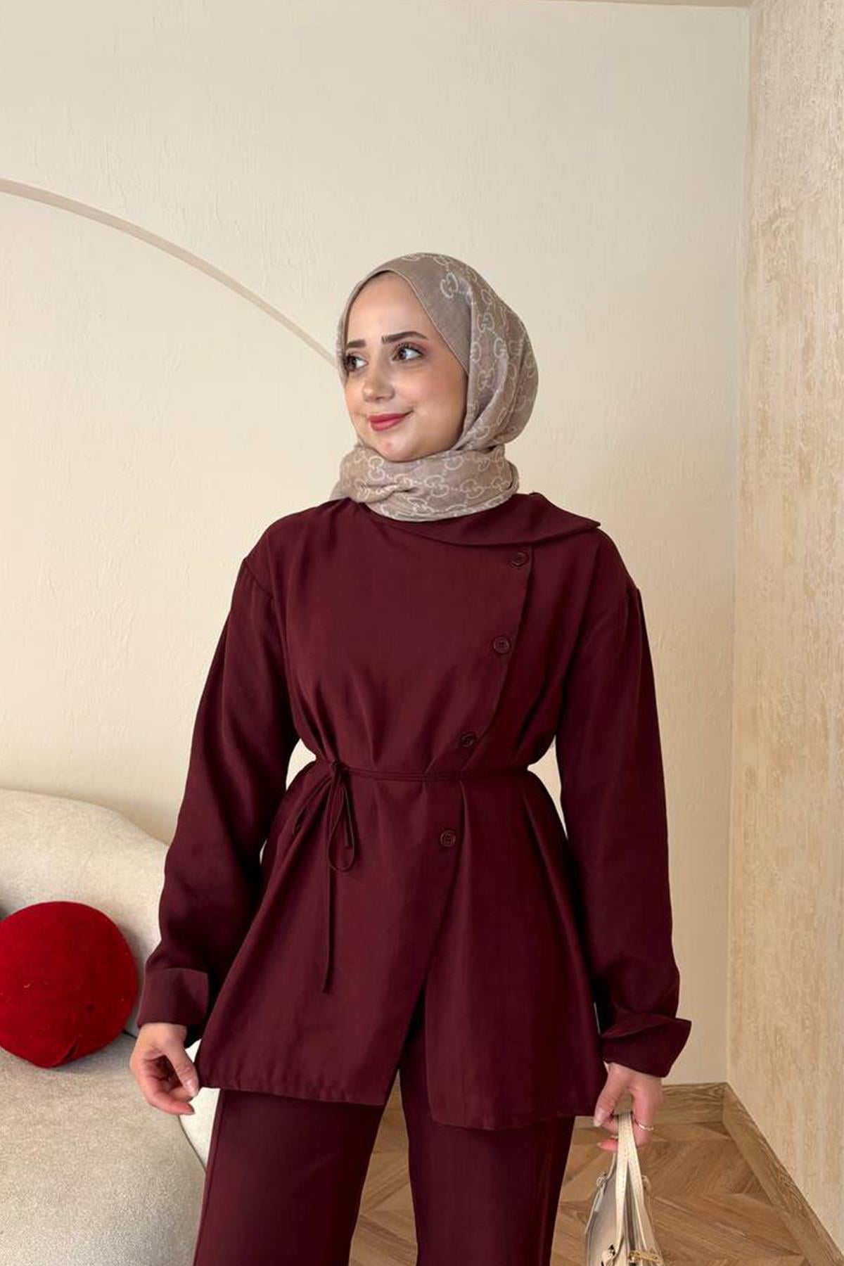 LULU DÜĞMELİ TAKIM