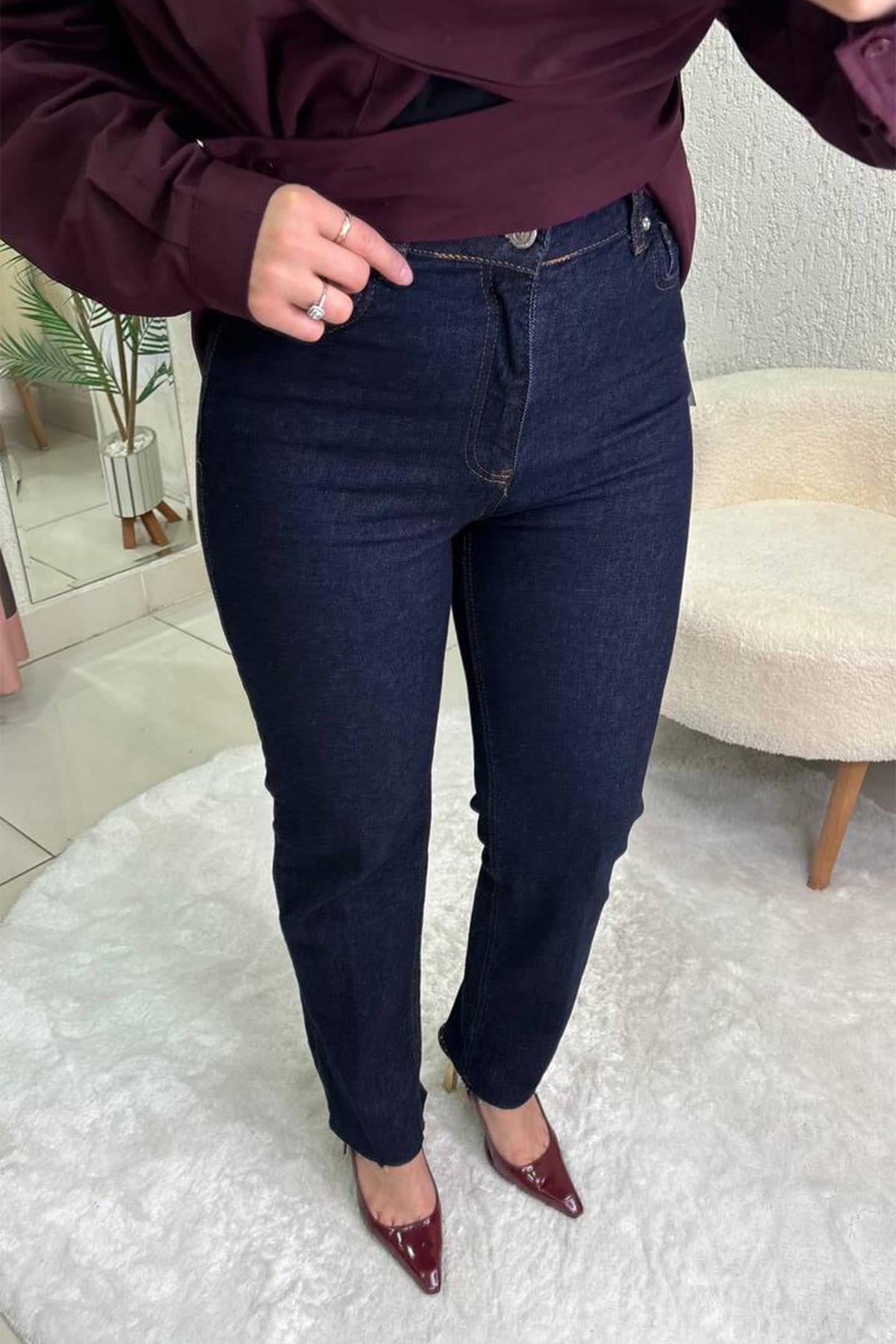 STRAİGHT ÇİZGİ KESİK PAÇA JEAN