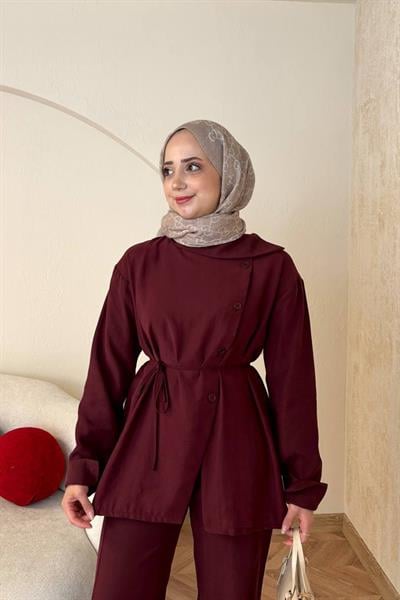 LULU DÜĞMELİ TAKIM