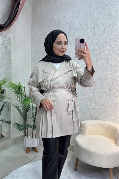 SATEN LUVİNA CEKET