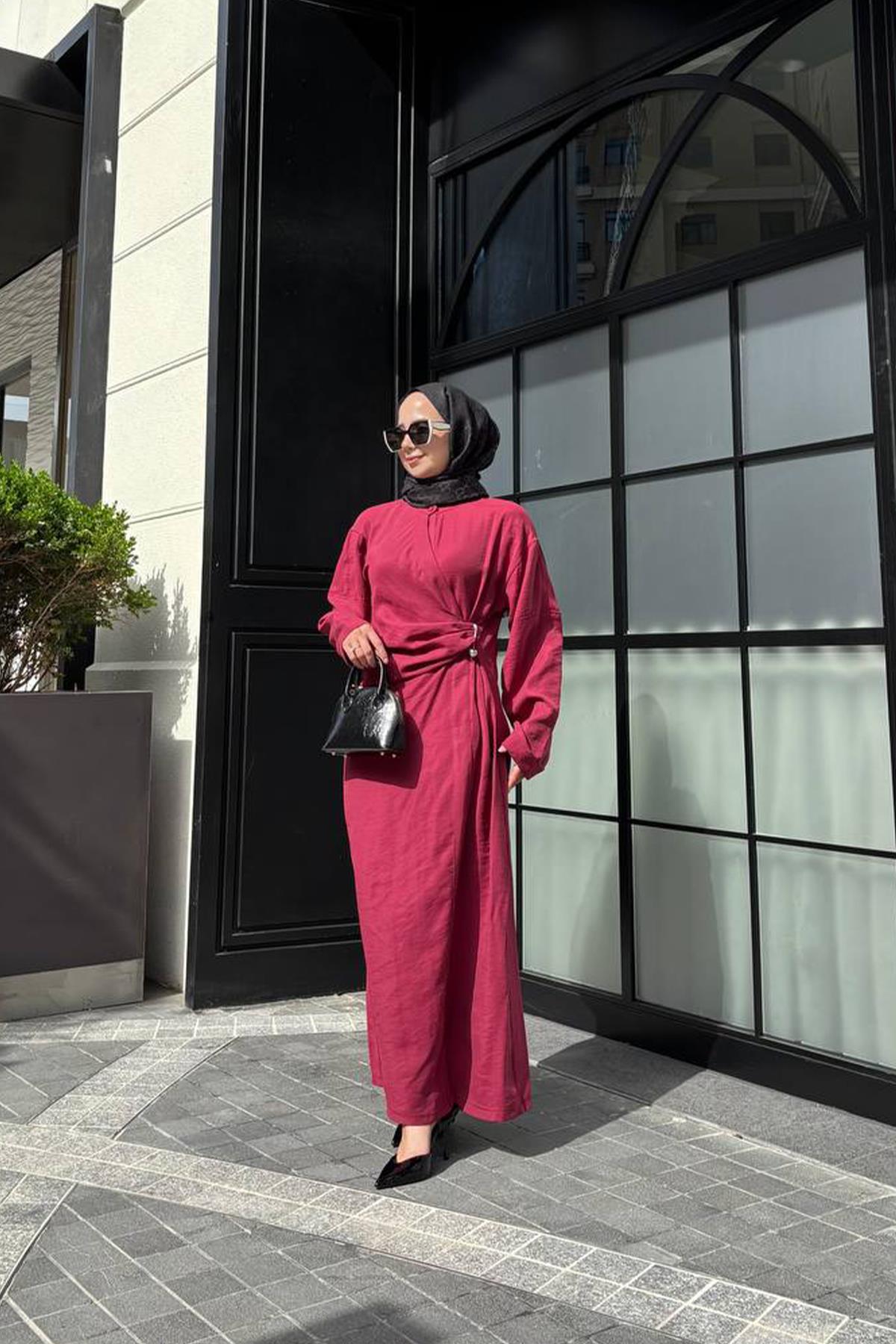 GÜMÜŞ İNCİ TENSEL ELBİSE