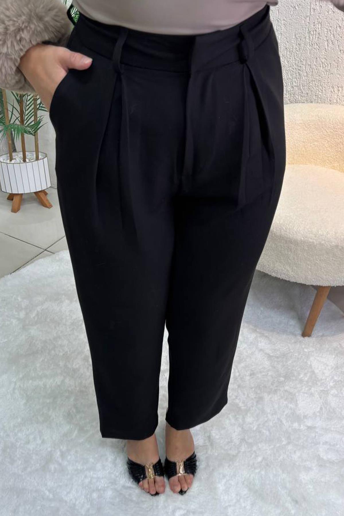 HAVUÇ KREP PANTOLON