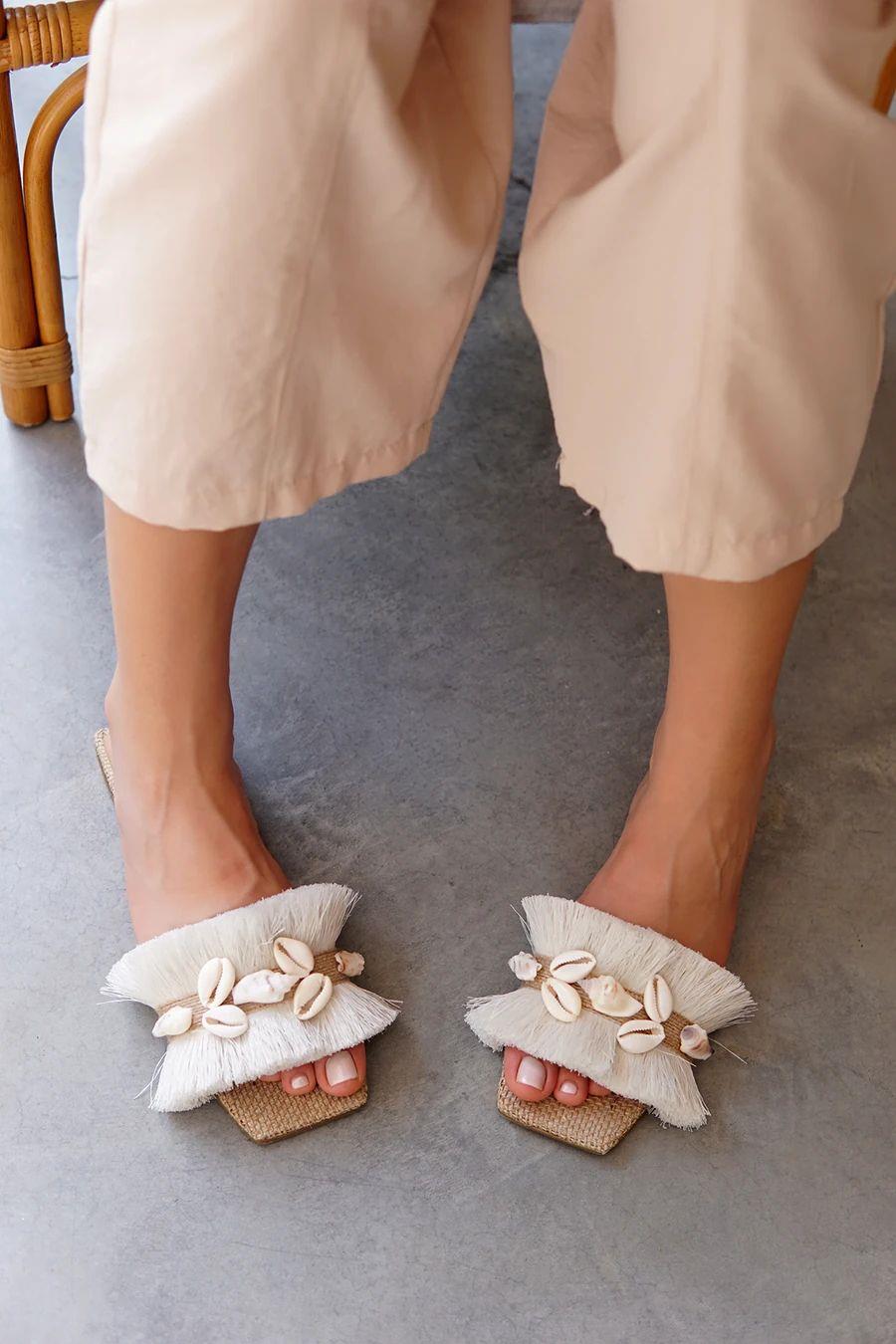 MOROCCO DENİZ KABUĞU TERLİK