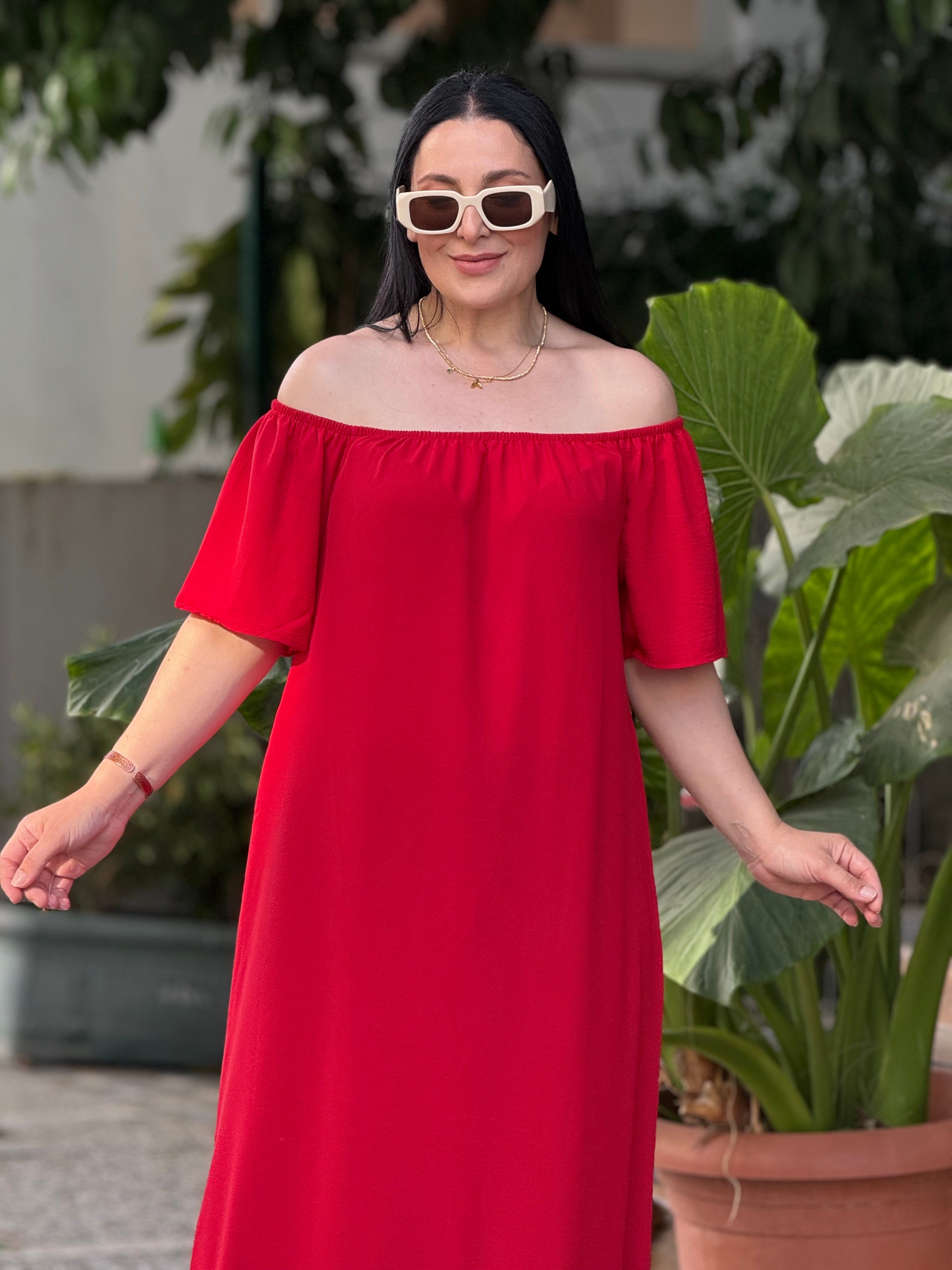     ROSALIA Elbise Kırmızı