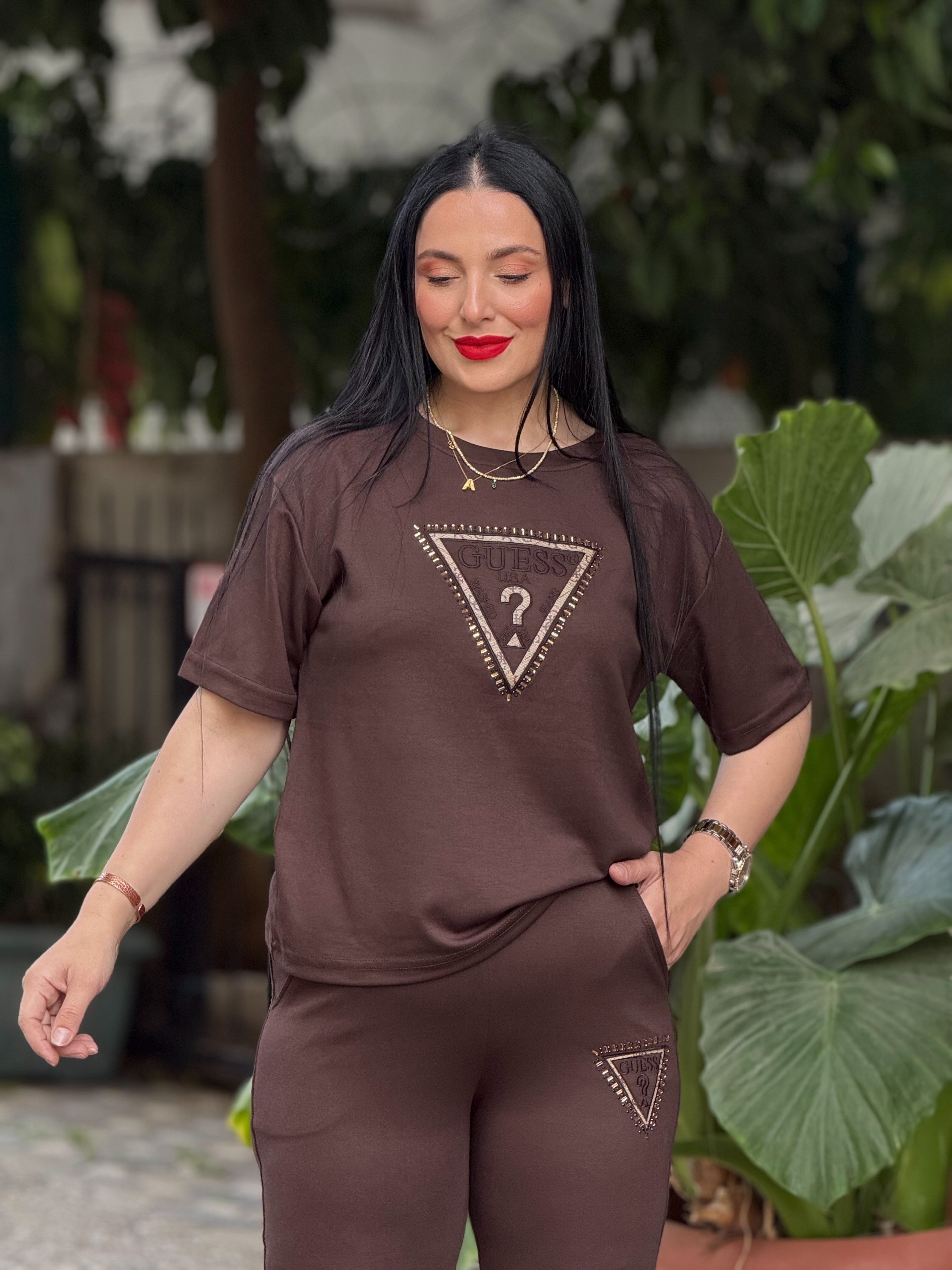  𝐂𝐇𝐎𝐂𝐎 𝐍𝐎𝐈𝐑 Takım  kahverengi 