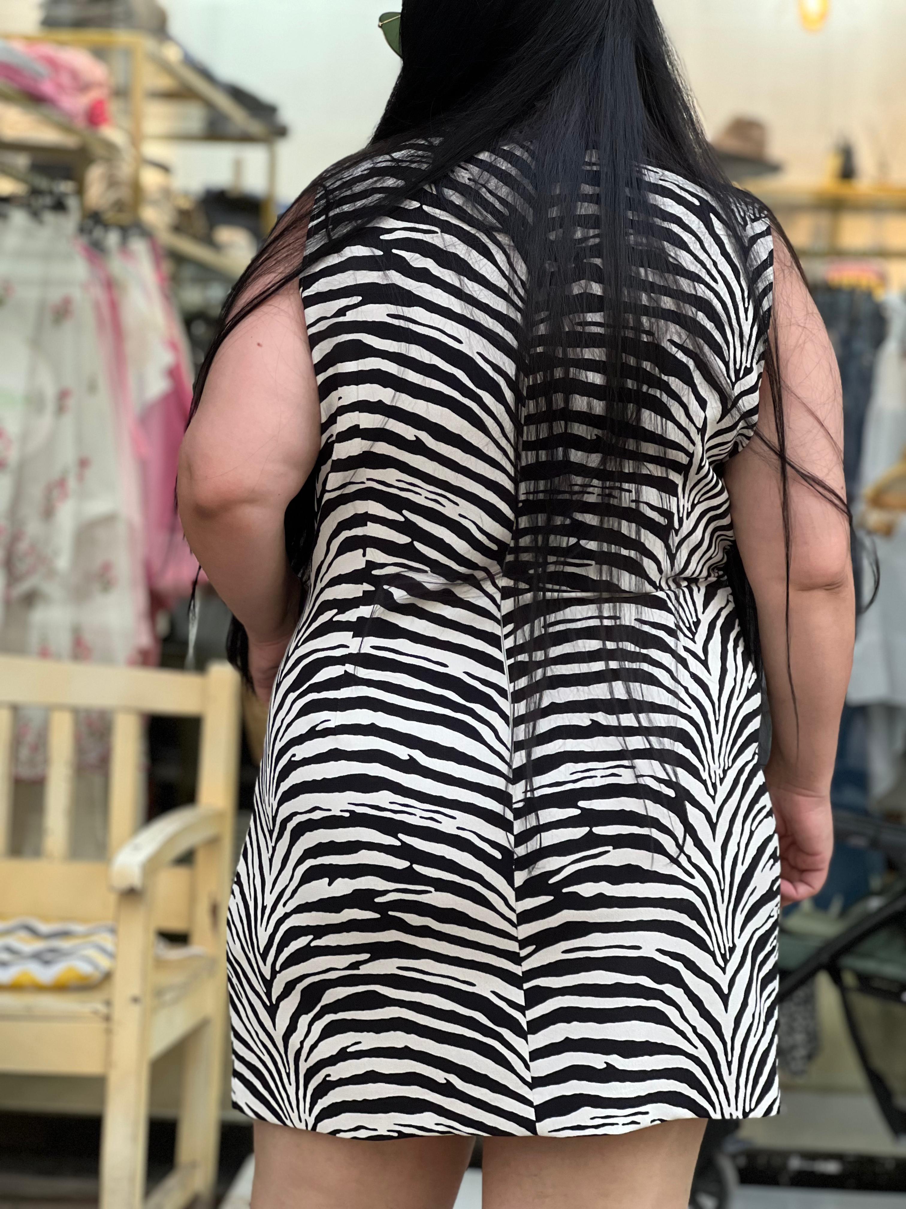EK ZEBRA ELBİSE 