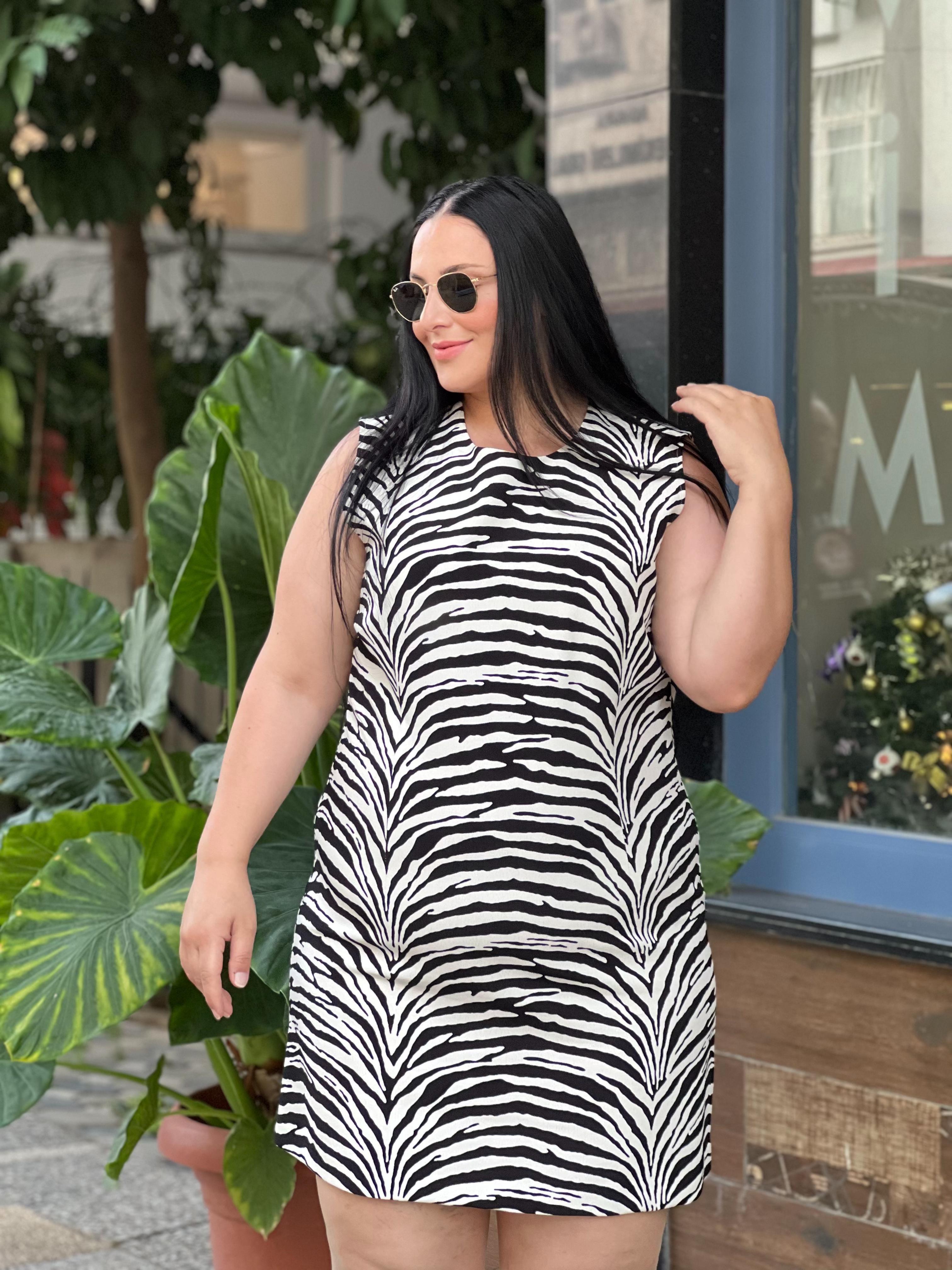 EK ZEBRA ELBİSE 