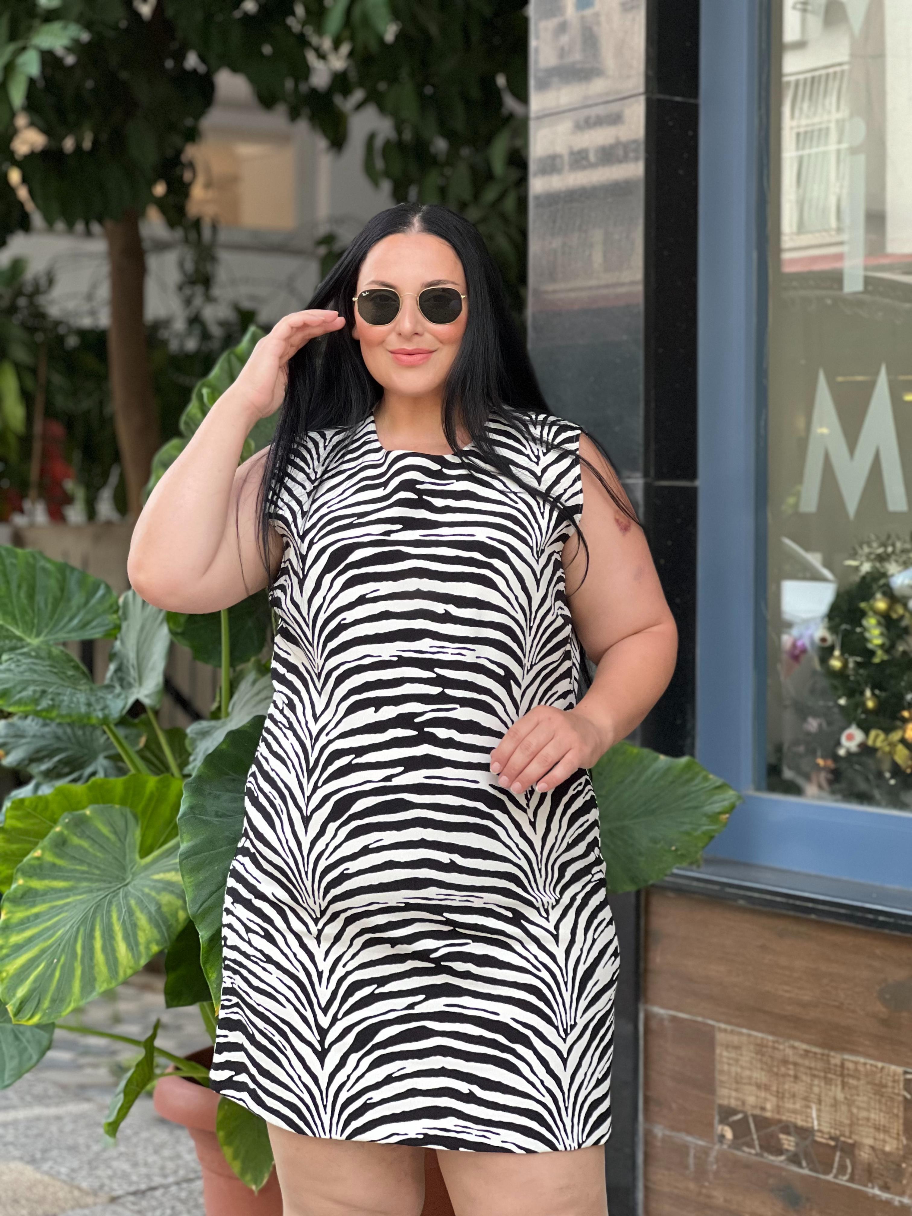 EK ZEBRA ELBİSE 