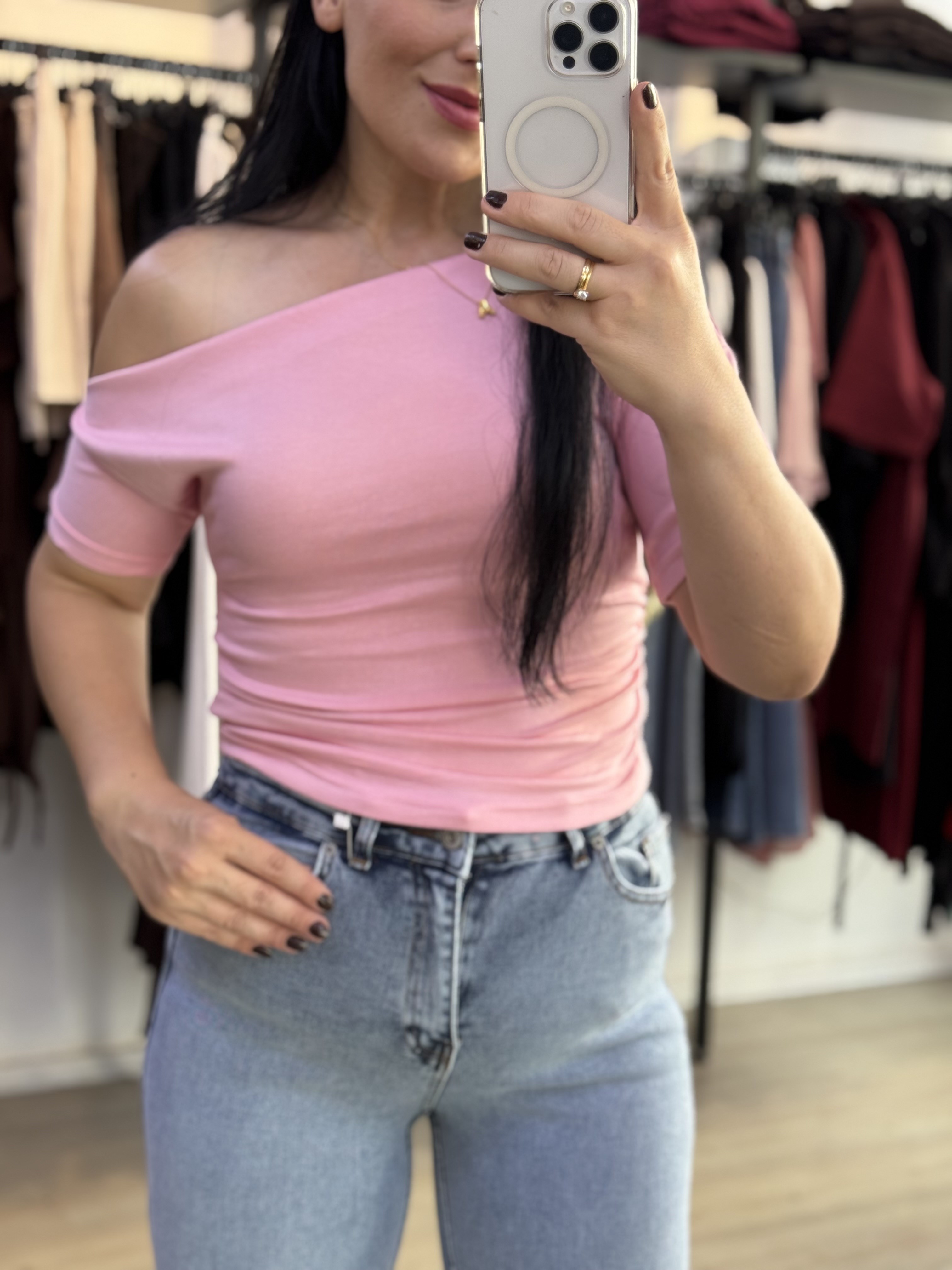FOREVER BLUZ PEMBE
