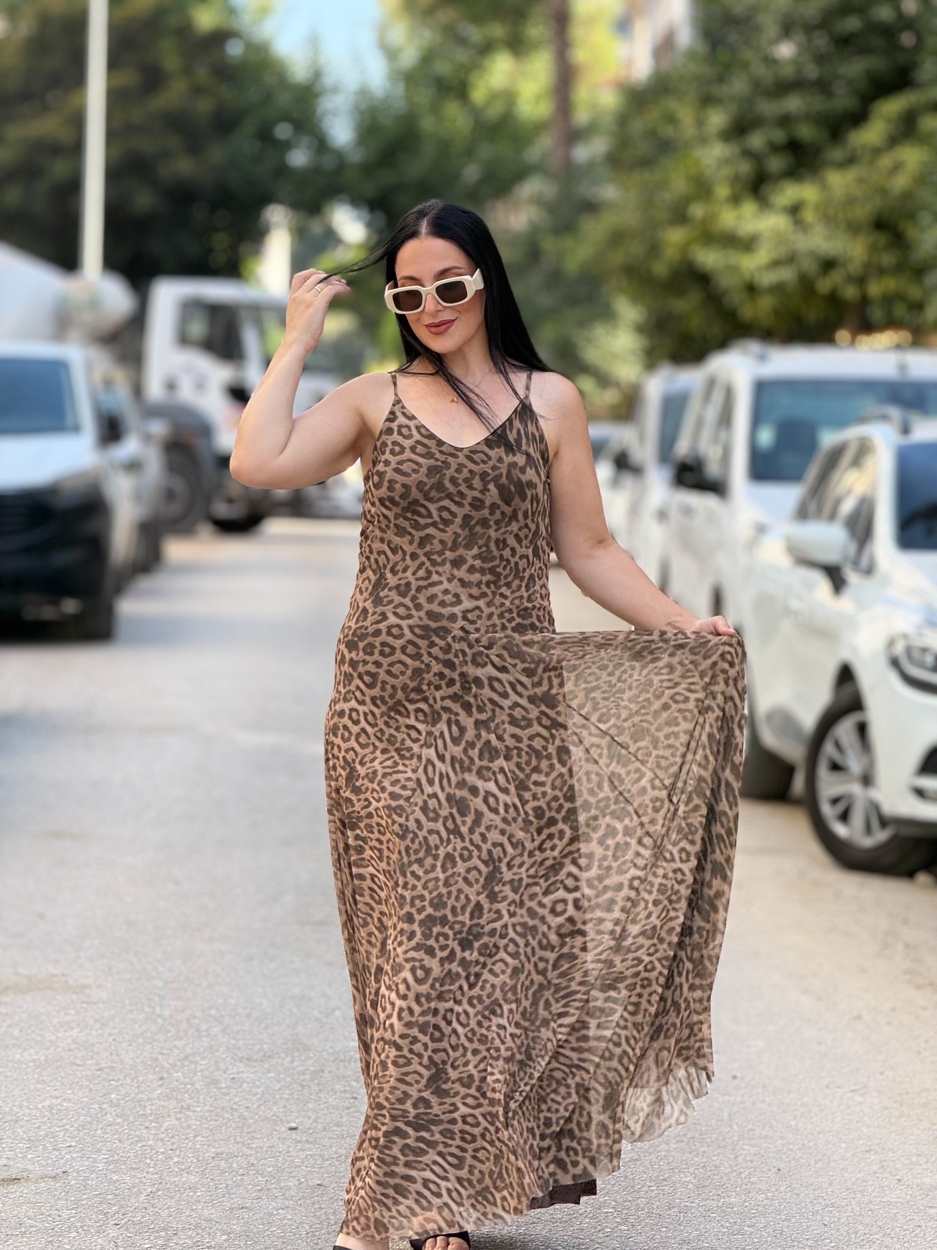 LEONA  Maxi Elbise