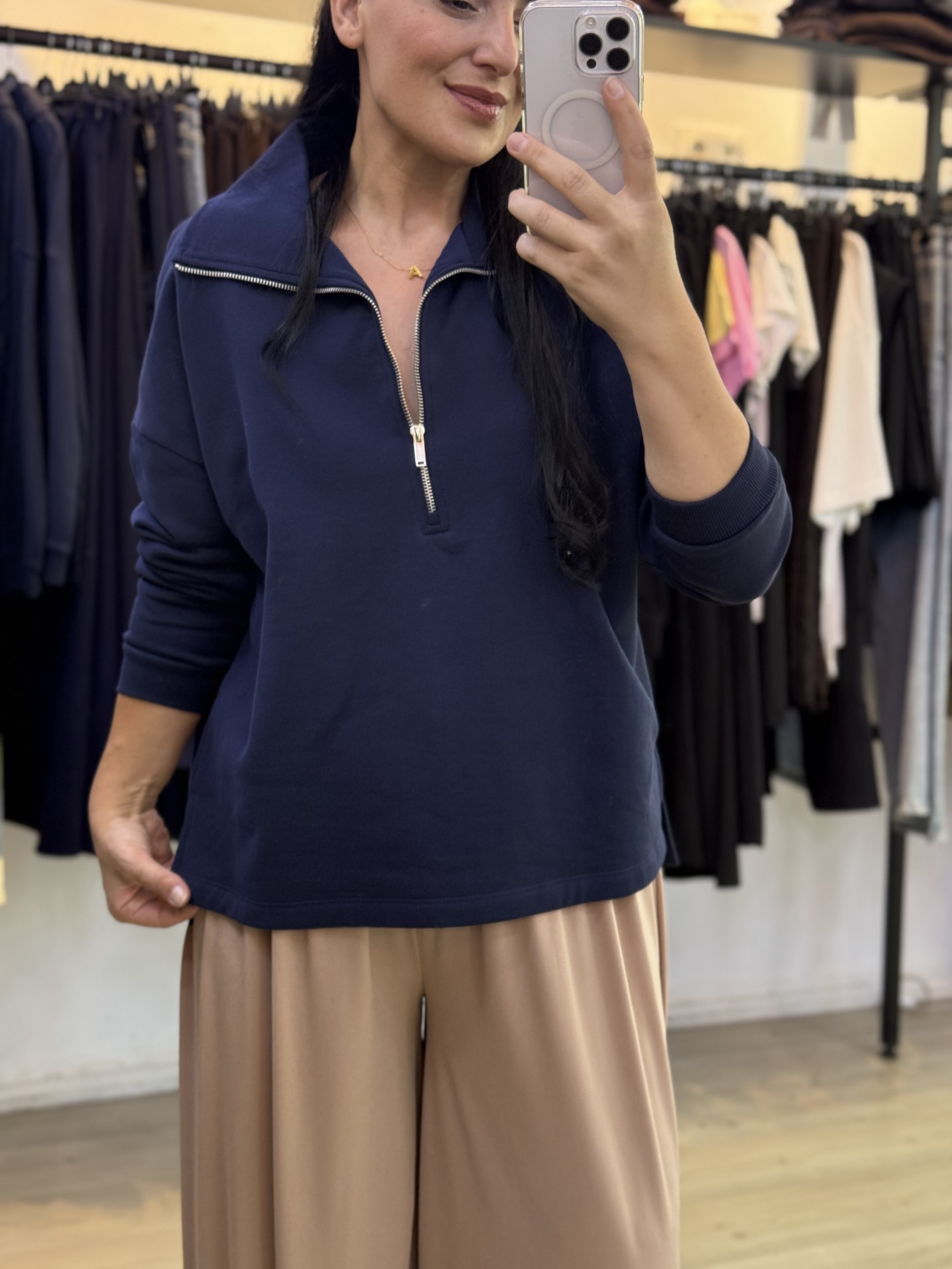 LİVIA SWEAT LACİVERT 