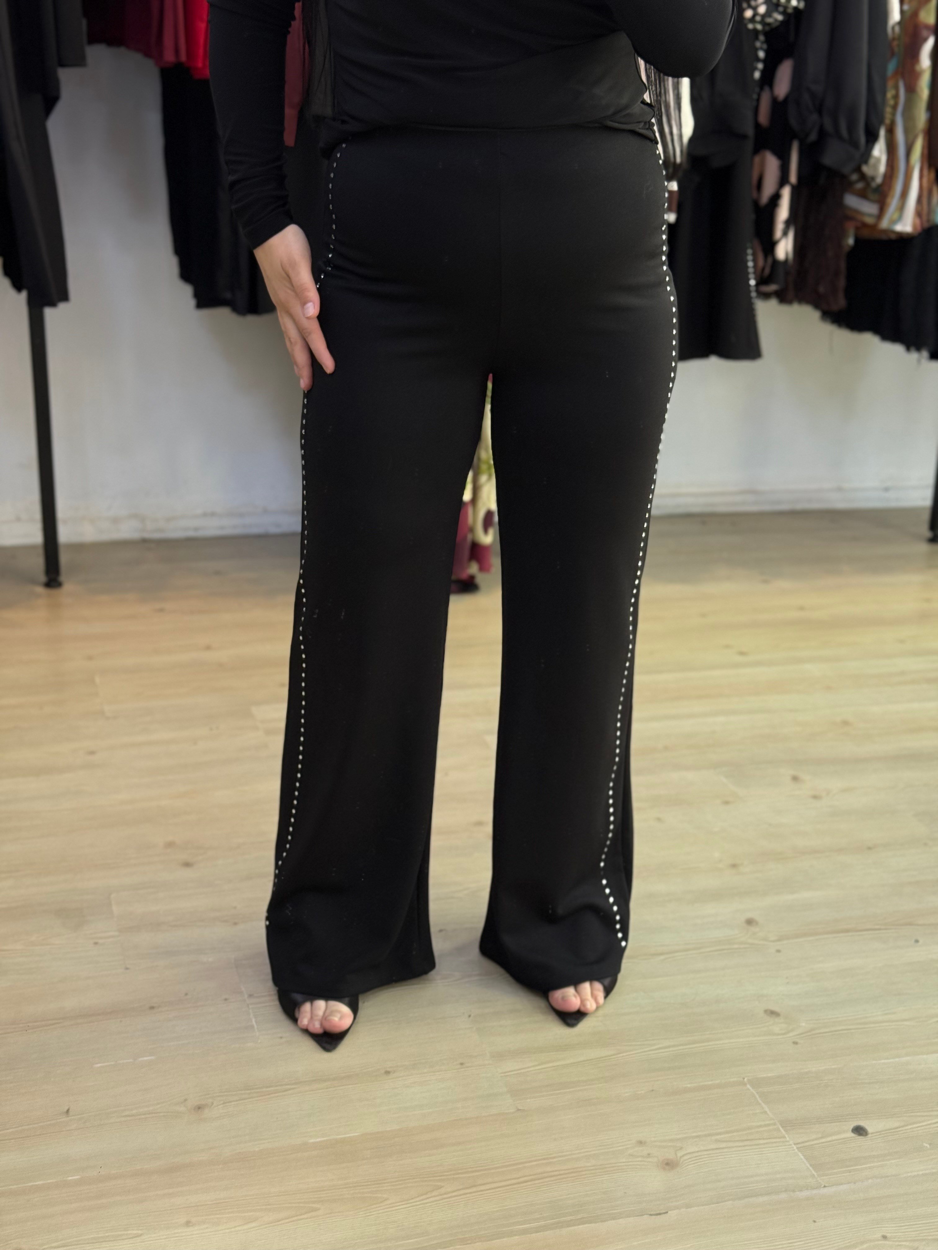 LORA TAŞLI TAYT PANTOLON 