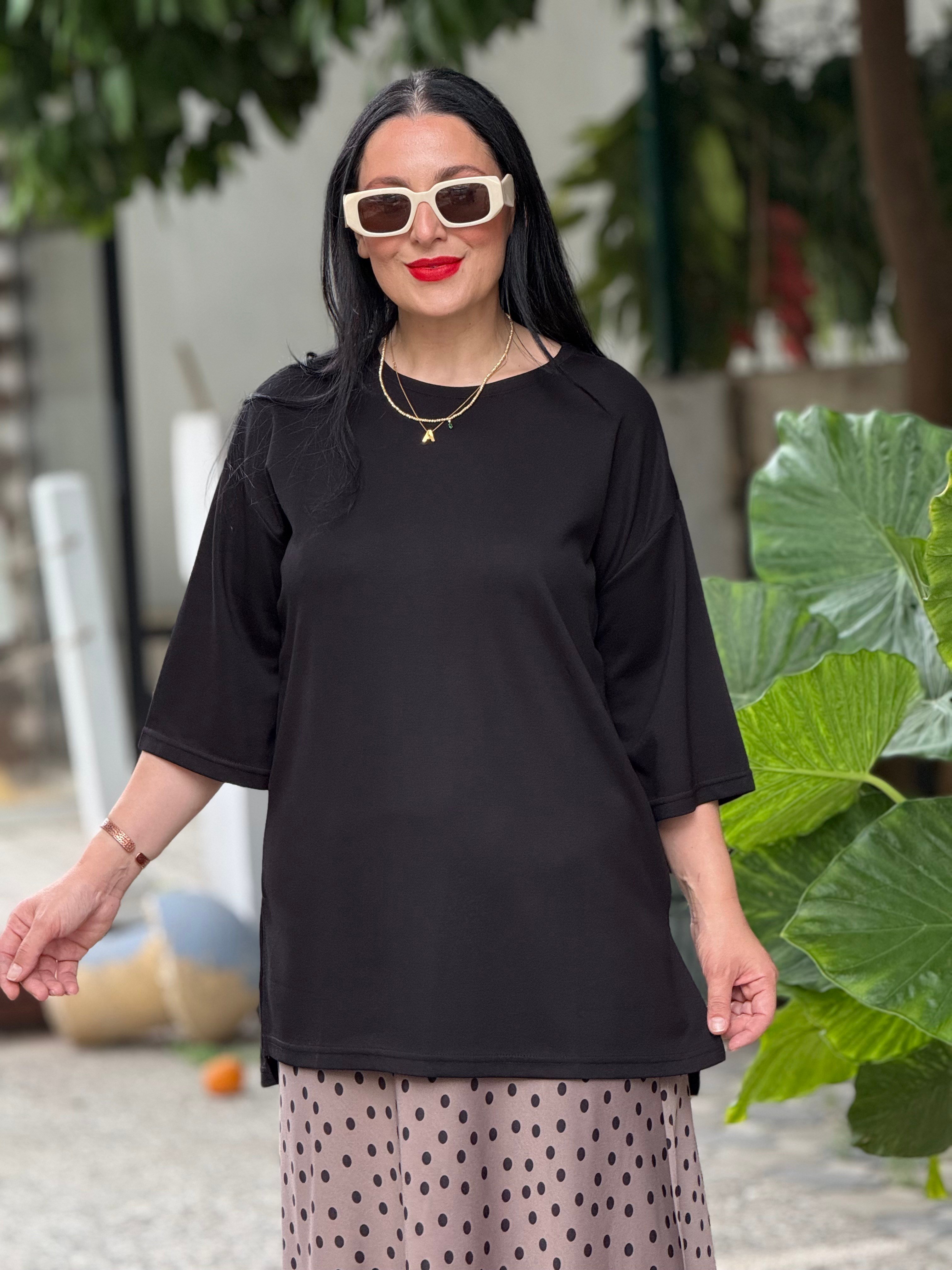 MONA Tişört Siyah 