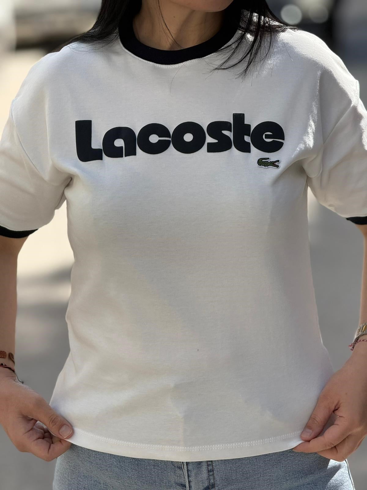Noble Lacoste Siyah Tişört