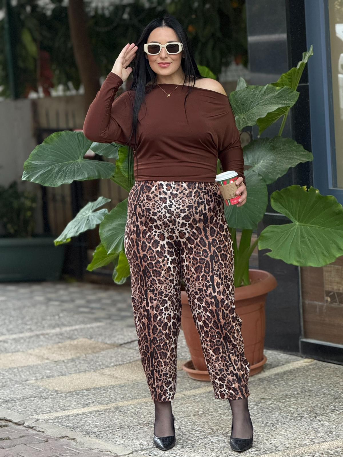 Raveon Leopar Pantolon