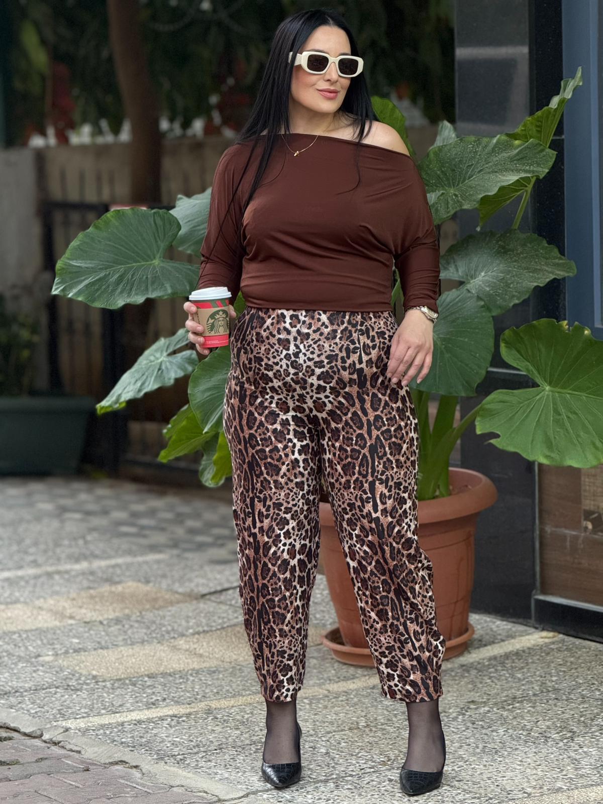 Raveon Leopar Pantolon