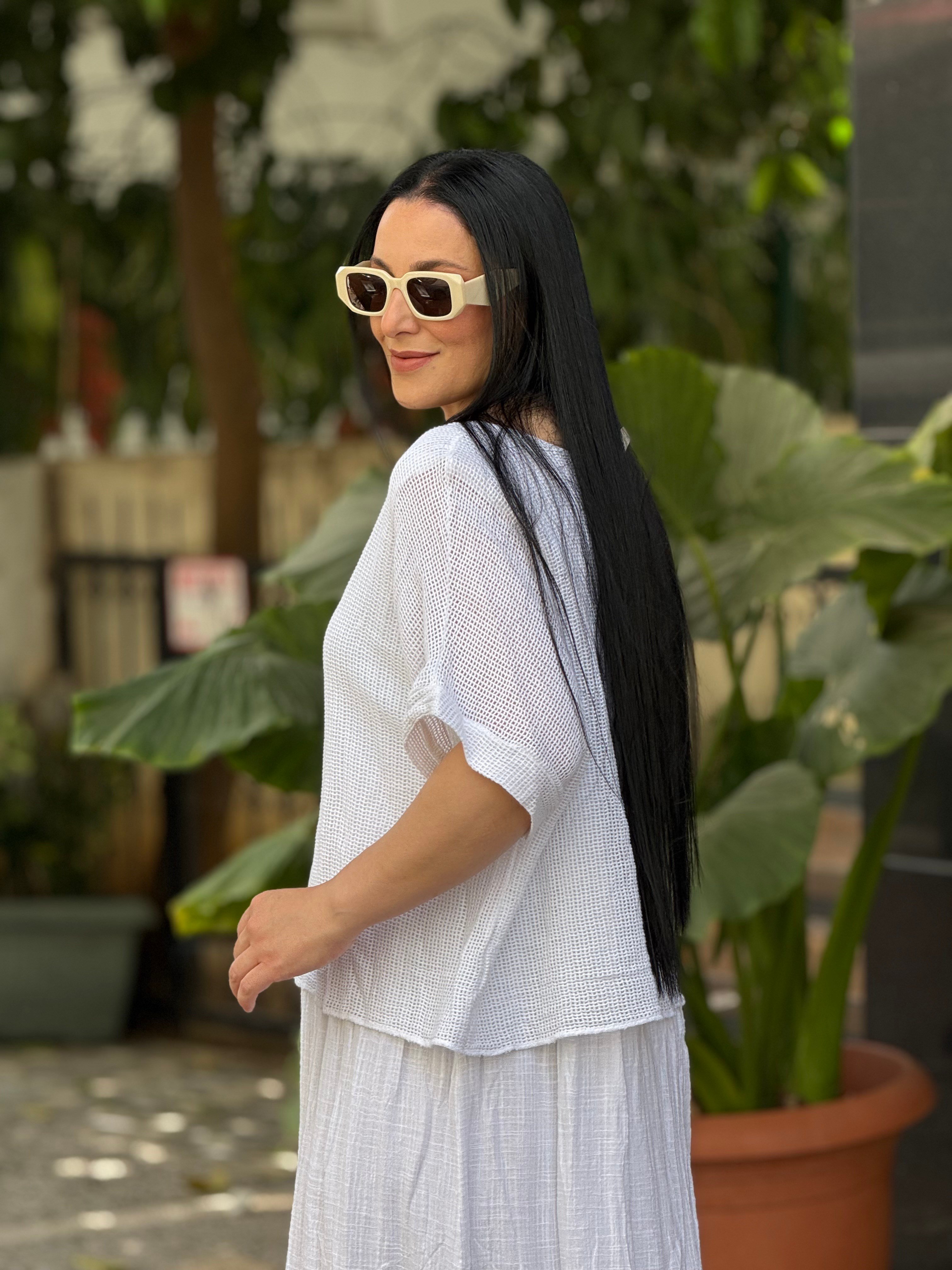 RUBY BREEZE Elbise Beyaz