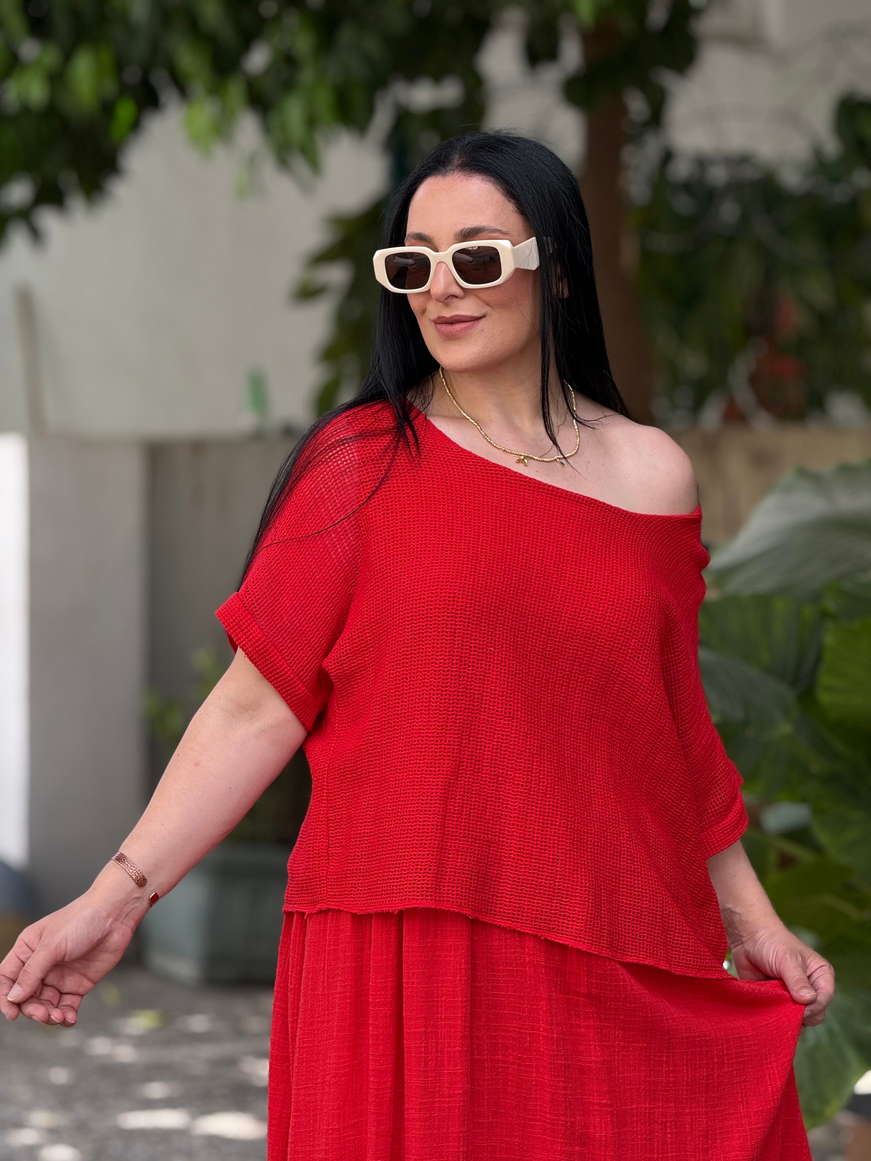 RUBY BREEZE Elbise Kırmızı