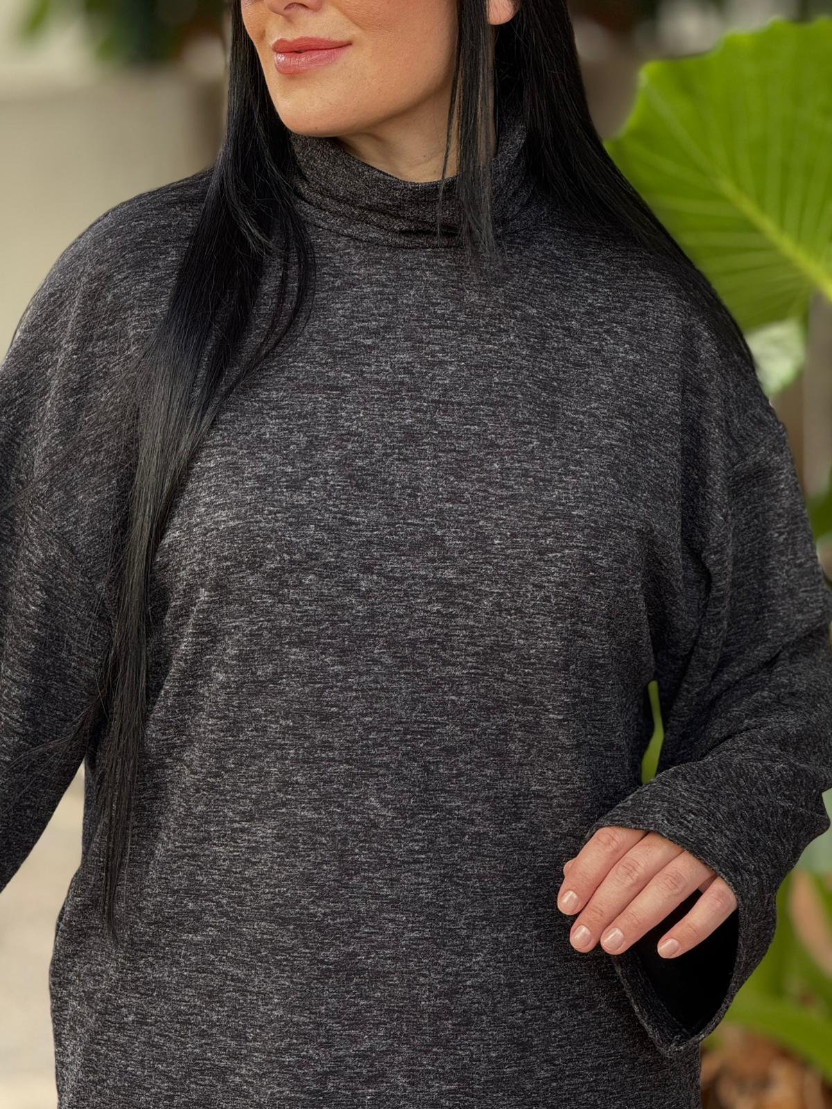 Soft Touch Oversize Bluz