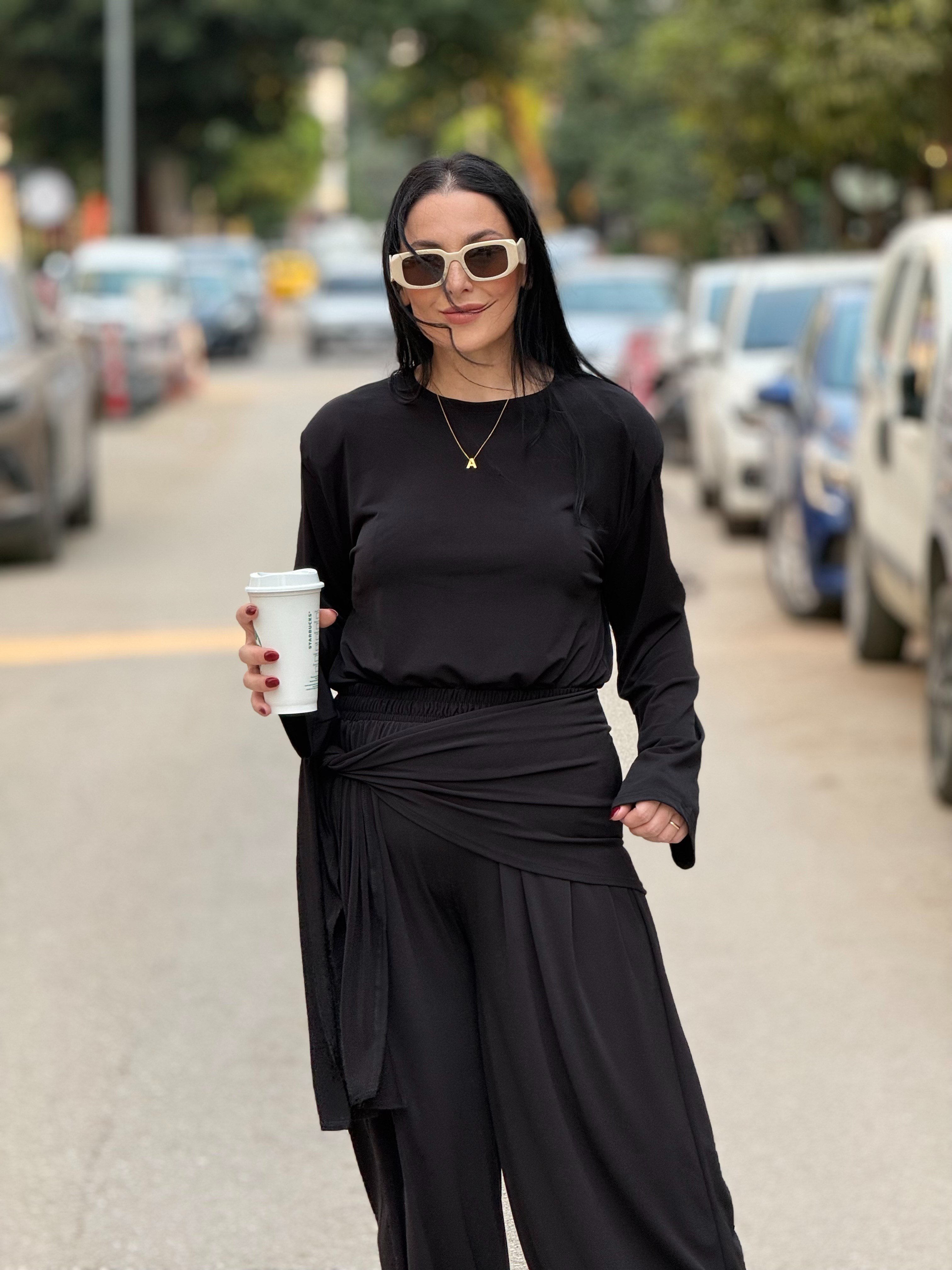 VİOLA  TAKIM SİYAH 