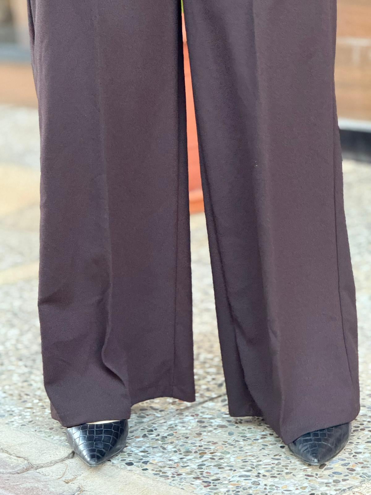 ZOYA KAHVE PANTOLON