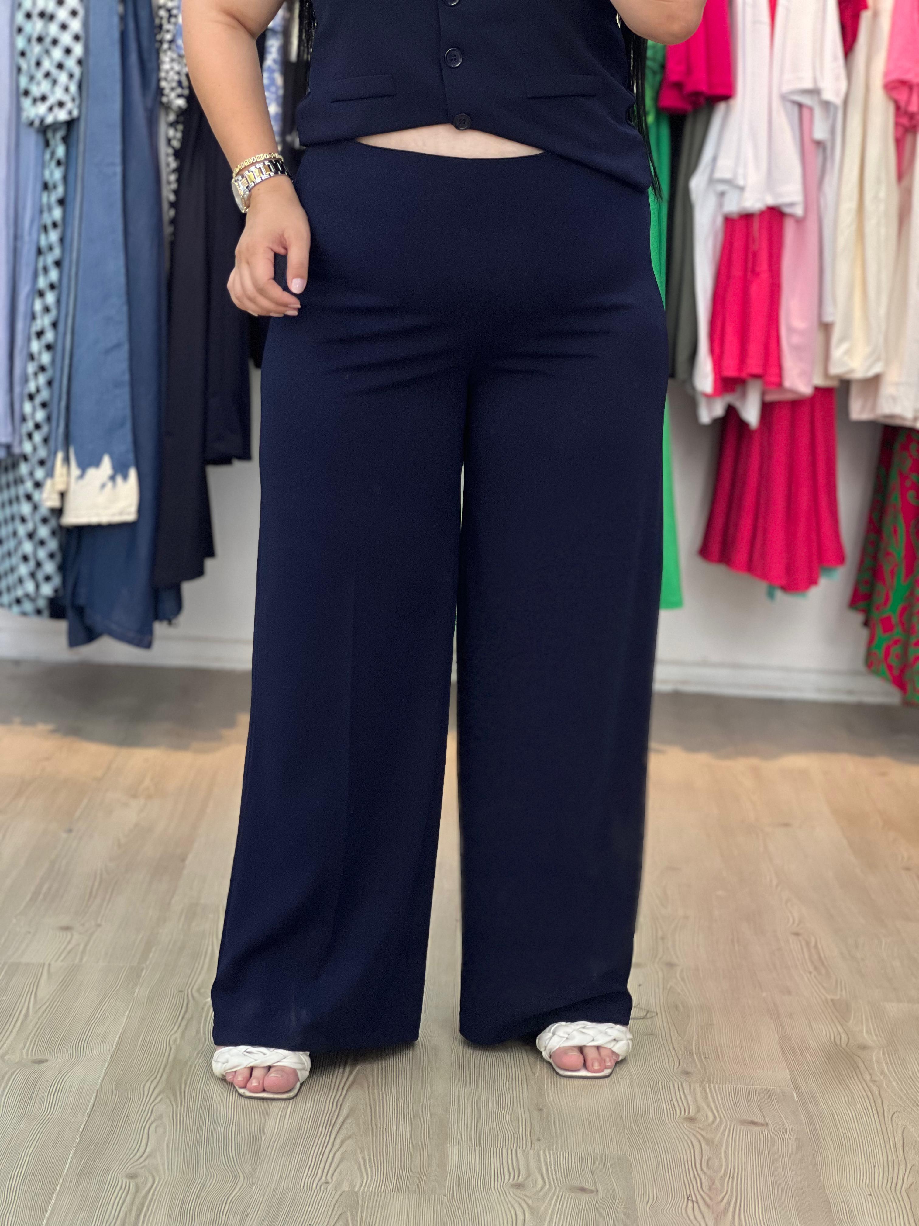 ZOYA LACİVERT PANTOLON