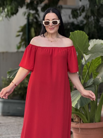 ROSALIA Elbise Kırmızı