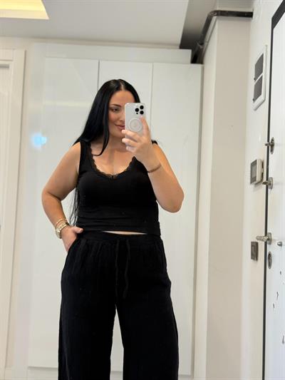 BASİC GRACE SİYAH DANTEL DETAY BLUZ