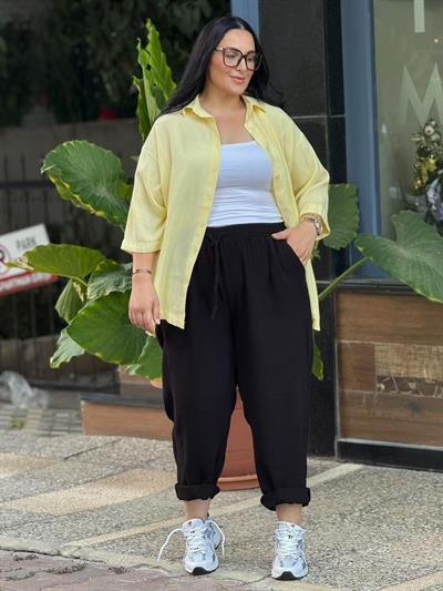 BREEZE COMFORT SARI GÖMLEK