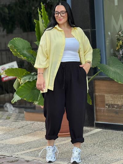 BREEZE COMFORT SARI GÖMLEK