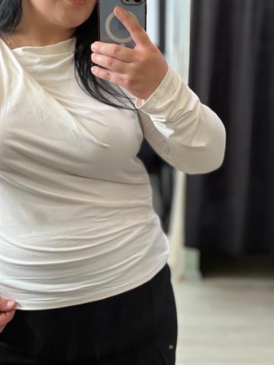 DEGAJE YAKA BEYAZ BLUZ 