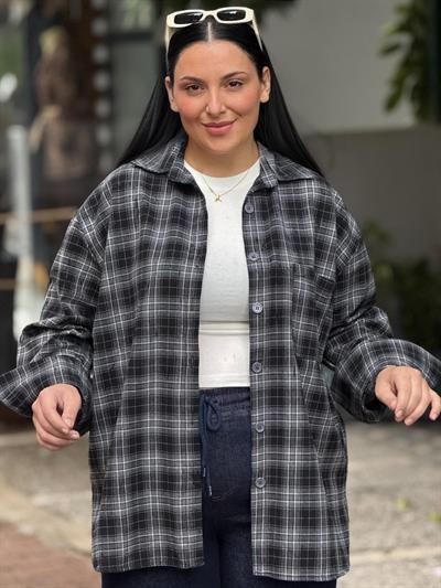 Derayne Gri Oduncu Gömlek