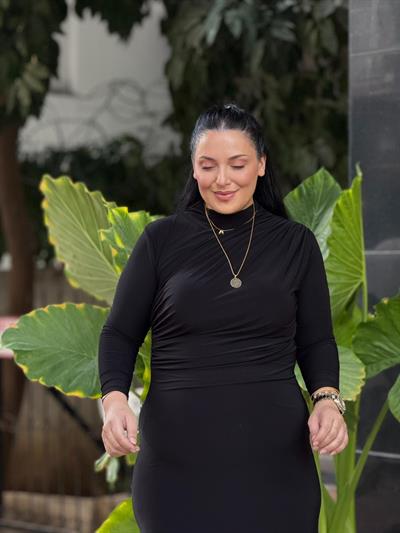 Elviera Siyah Elbise