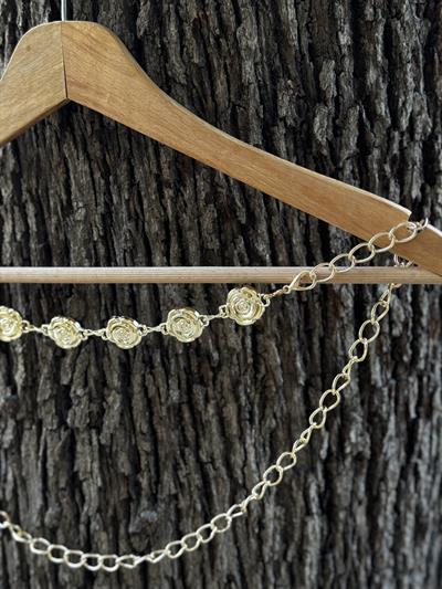 Gül Gold Zincir Kemer