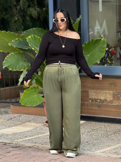 Lunare Haki Yeşil Jogger Pantolon